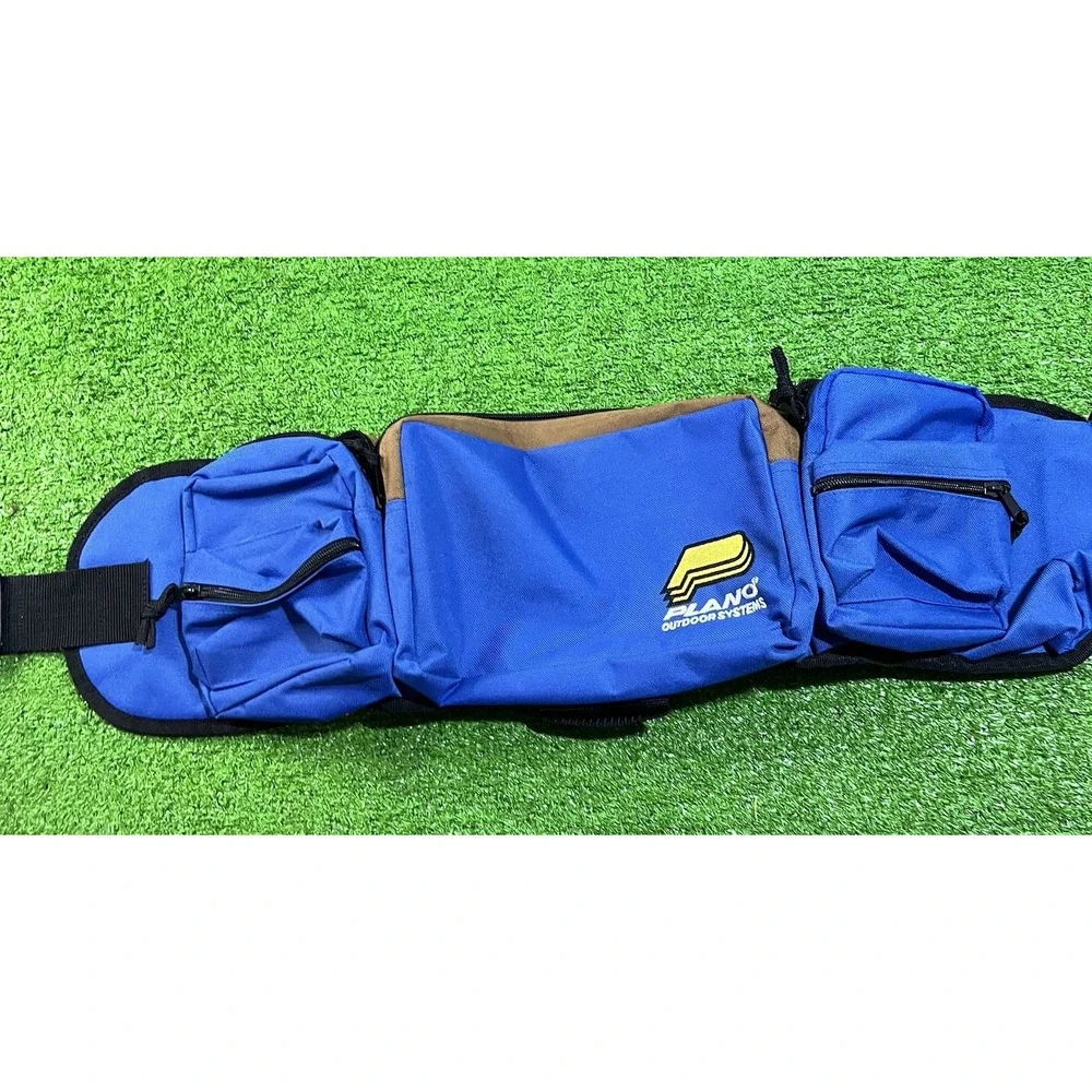 Vintage Plano Outdoor Systems Tackle Duffel Bag & Waist Bag Fanny Pack Y2K Dishi